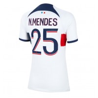 Koszulka piłkarska Paris Saint-Germain Nuno Mendes #25 Strój wyjazdowy dla kobiety 2023-24 tanio Krótki Rękaw